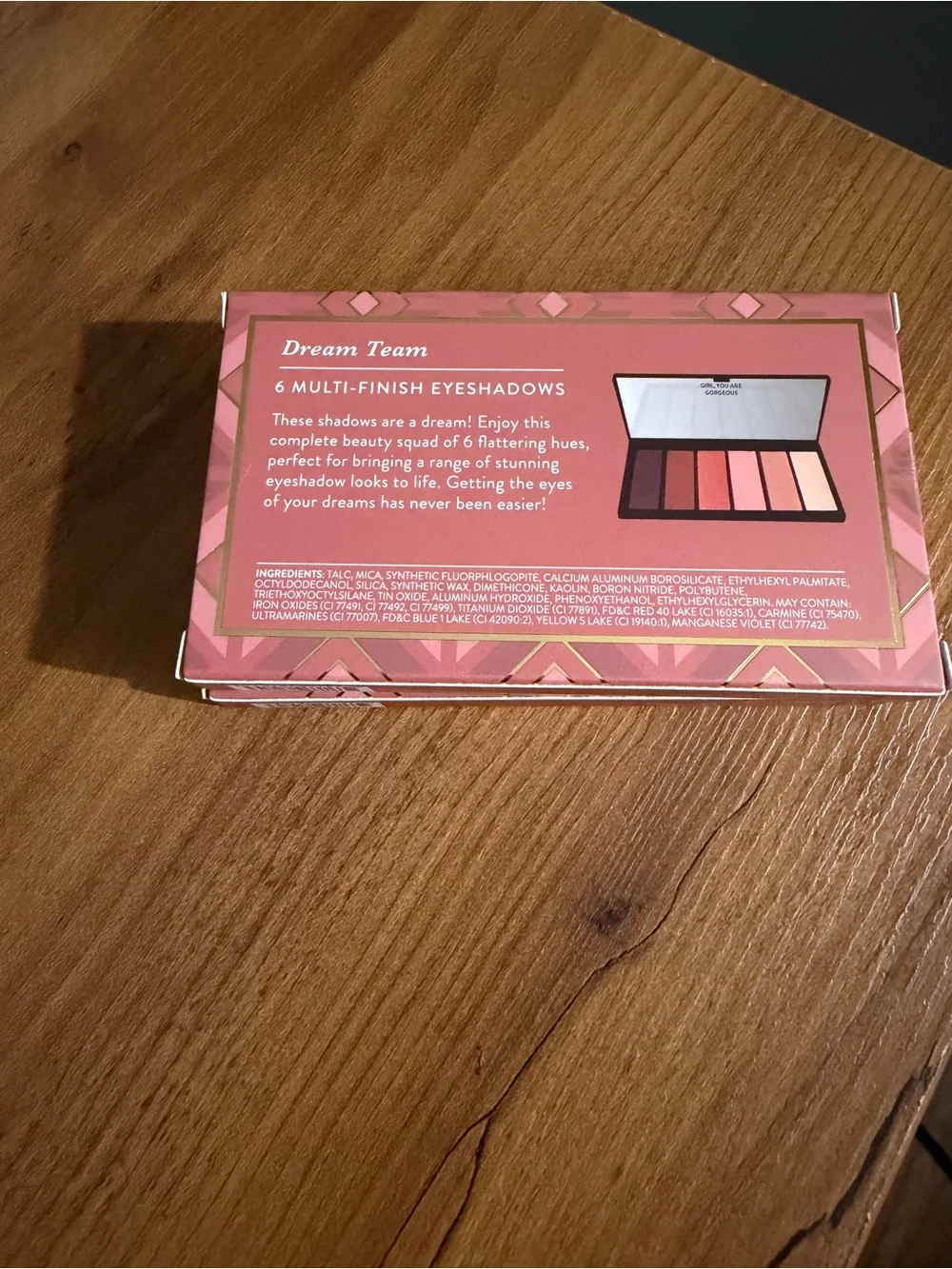 Laura Geller Dream Team 6-Shade Eyeshadow Palette in Blush Hour - BNIB